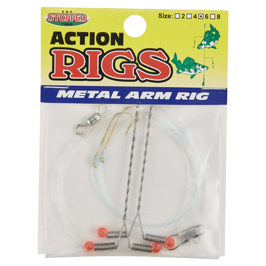 Stopper Metal Arm Perch Rig Size 8 2pk - 56383