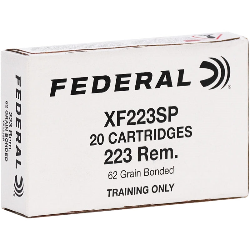 Federal 223 Remington Ammunition 62 Grain Bonded Soft Point - 68970