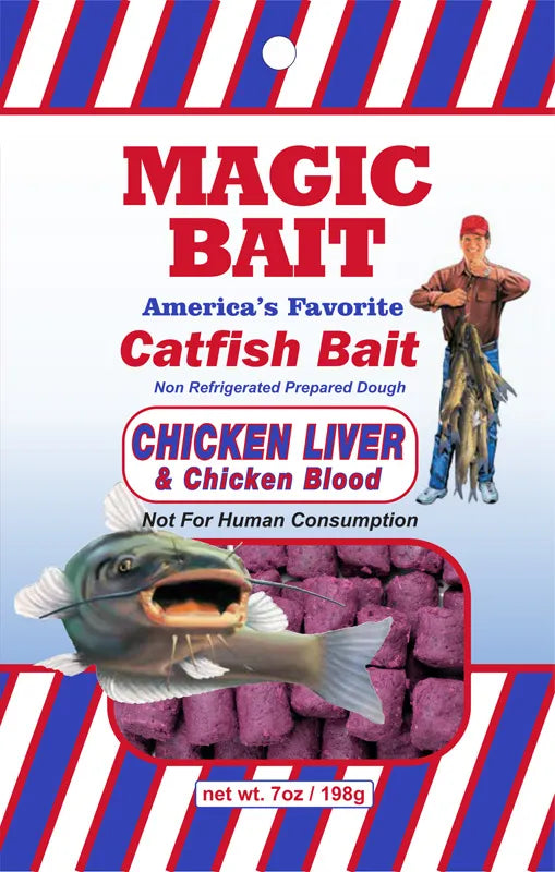 Magic Bait chicken liver catfish nuggets - 7 oz. - 19271