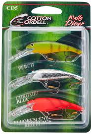 Cotton Cordell Wally Diver 3-Piece Variety Pack - 03977