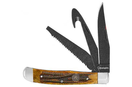 Remington Back Woods Trapper Multi Blade Folder 4.125" 15648