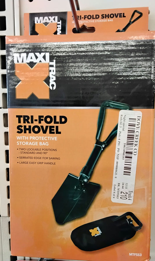 Folding shovel