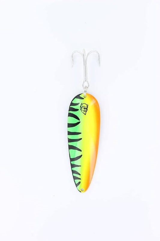 Daredevle spoon lure - Fire tiger 1/4 oz - 00958