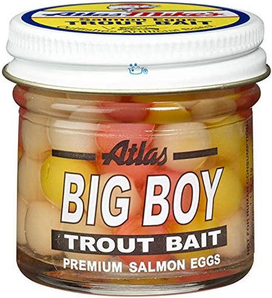 Atlas Mike's Big boy salmon eggs - Assorted colors - 00208