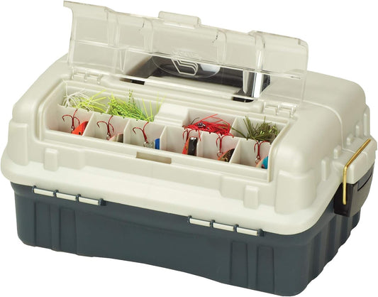 Plano Flipsider Two Tray Tackle Box (Blue/Silver) - 76020