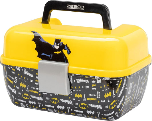 Zebco Youth Tackle Box, Single Lift-Out Tray, Secure Snap Closure - 64507
