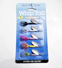 Blue Fox - 5-Pack Whip Tail Fishing Lure Kit - 11014