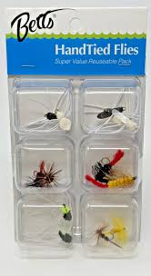 Betts handtied flies asst. - 12pk - 01008