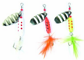 Lake & Stream Hair sppinners asst - 3 pk - 81750